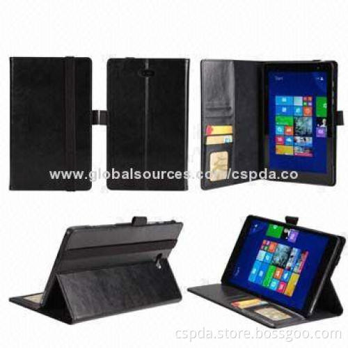 PU/PC Phone Hard Cases for Dell Venus 8 Pro (with Business and Bank Card Slots), OEM/ODM Orders Ok